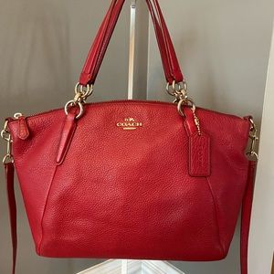 Red Coach Bag